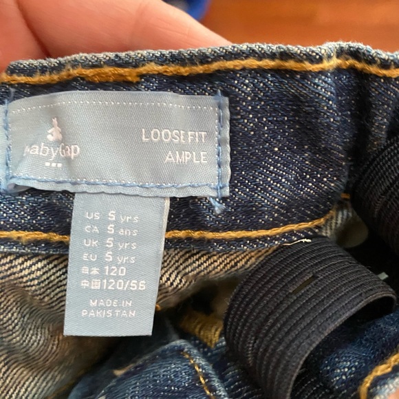 Baby Gap loose fit jeans size 5 - Picture 3 of 4